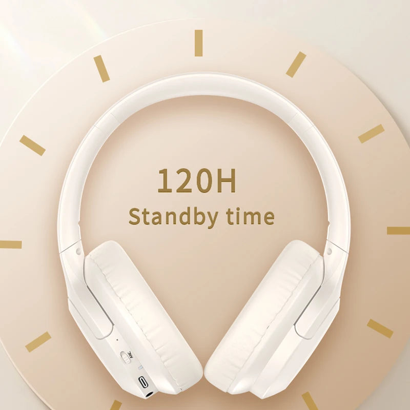 ANC Noise Canceling Headphones A1 Wireless Bluetooth Headphones BT5.3 400Mah Over-Ear Foldable for Sports Work Games