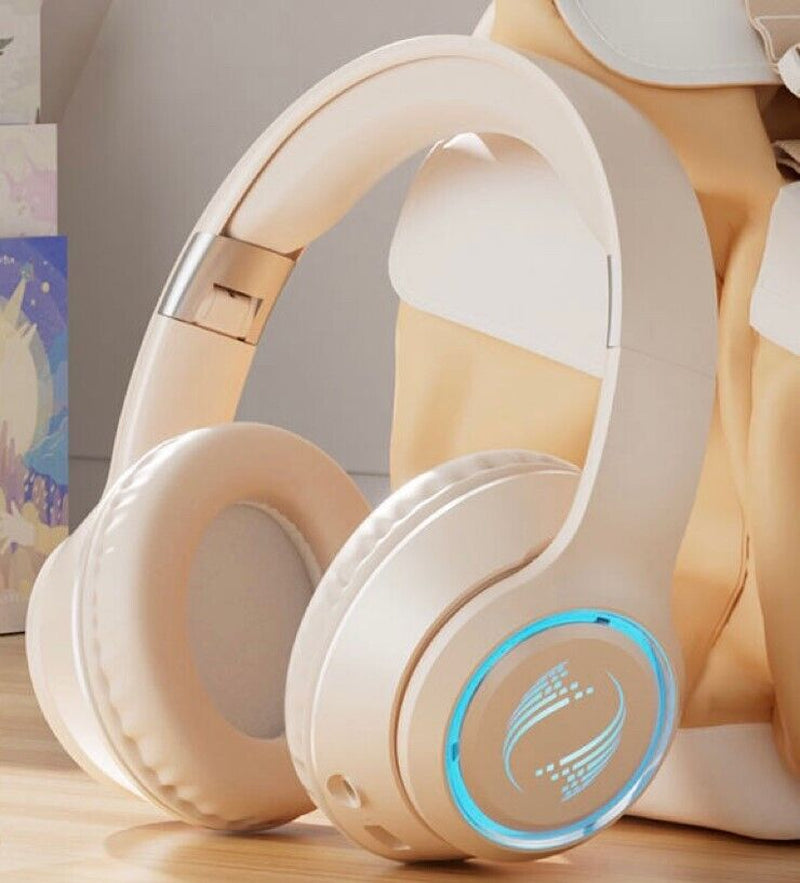 Wireless Bluetooth Headphones with Noise Cancelling Over-Ear Earphones 5.3 UK