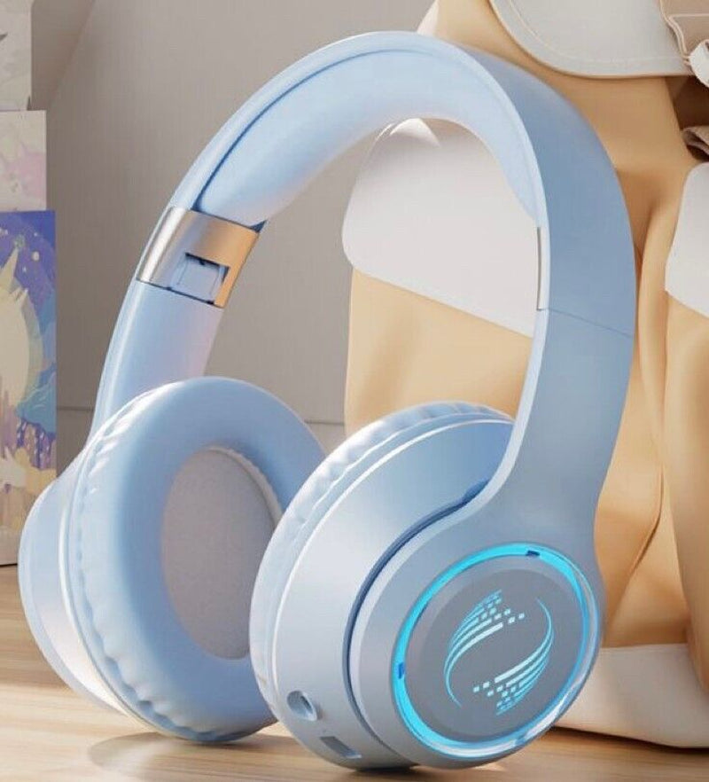 Wireless Bluetooth Headphones with Noise Cancelling Over-Ear Earphones 5.3 UK